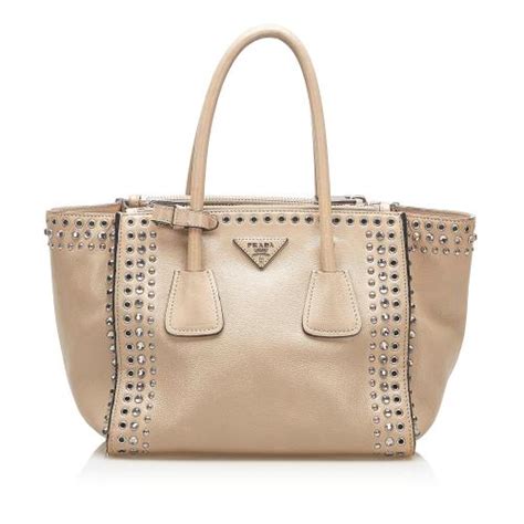 leather twin city satchel large prada|Prada purses for women.